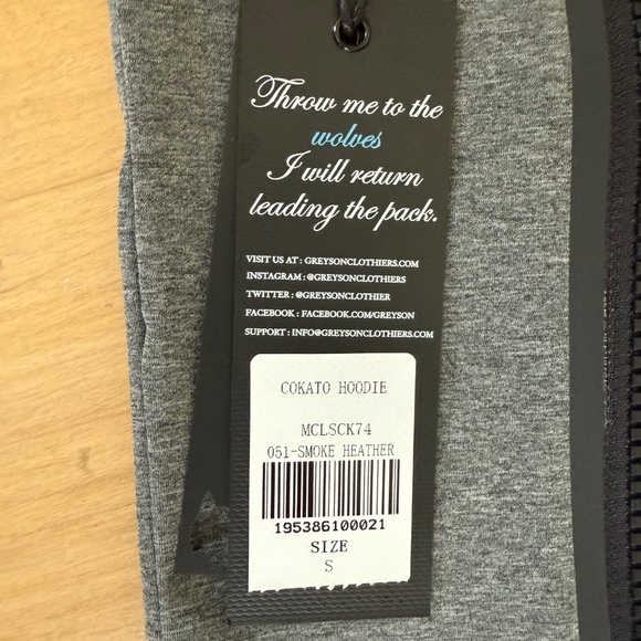 Greyson Cokato Hoodie - Brand New - Picture 3 of 3